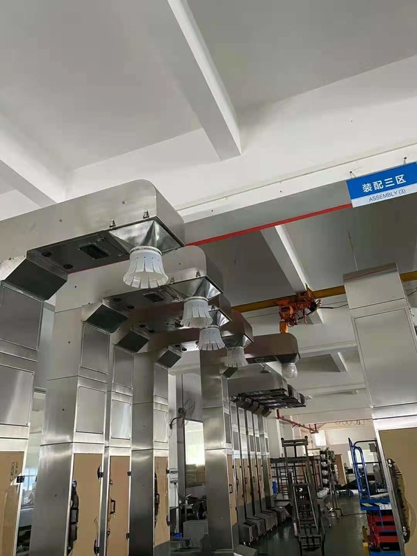 Z Tipi Kovalı Elevatör Makinası 150L Taşıma Yüksekliği 4000mm