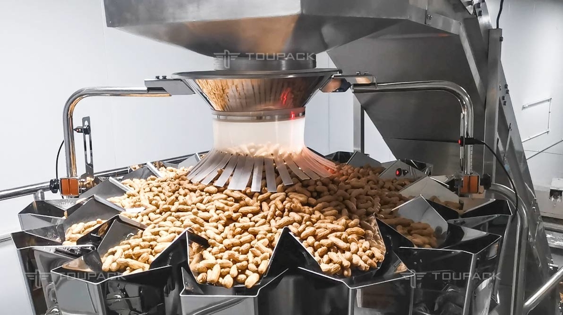 Ayakta Kese Dikey Tartı Paketleme Makinesi 2.5kg Fıstık Kaju Fıstığı Paketleme Makinesi