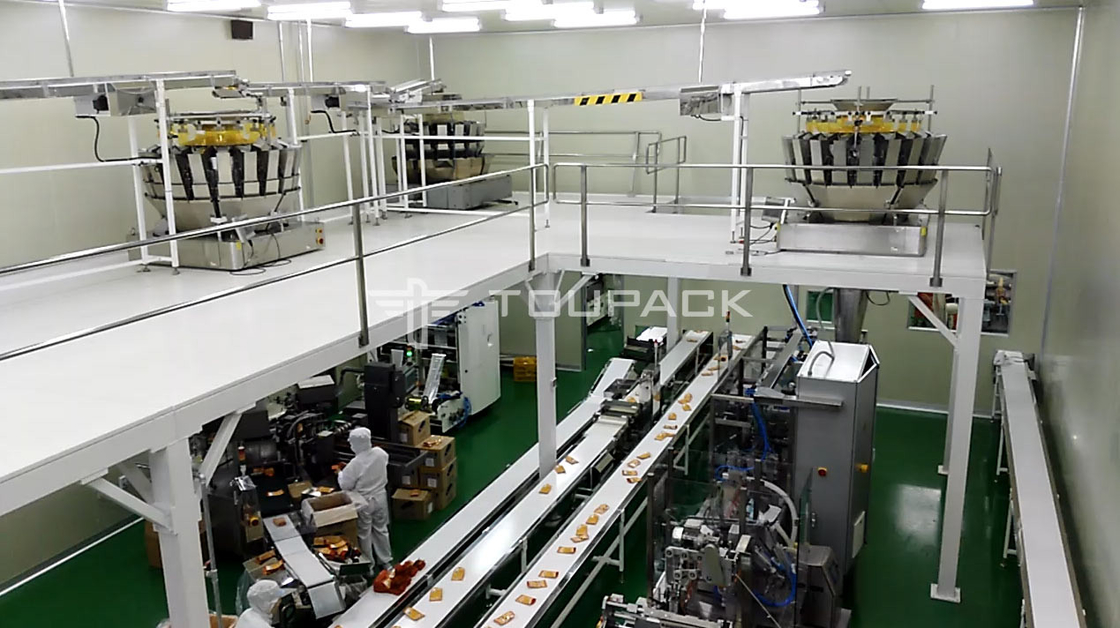 Yastık Çanta Premade Doypack Sakızlı Ayı Şeker için Otomatik Sayma Dolum Paketleme Makinesi