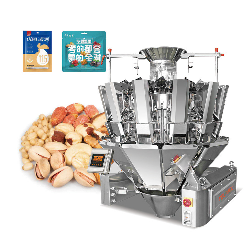 Otomatik Kahve Biberleri Tohumları Granule Stand Up Pocket Premade Bag Doypack Doldurma Multihead Ağırlatma Paketleme Makinesi