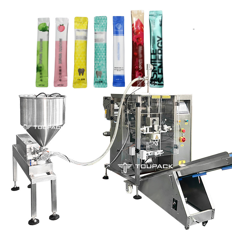 Otomatik çanta Küçük çanta Ağız yıkama Yıkanma Sıvı Yağlama Paketleme Makinesi Sıvı Ağırlama ve Paketleme Sistemi
