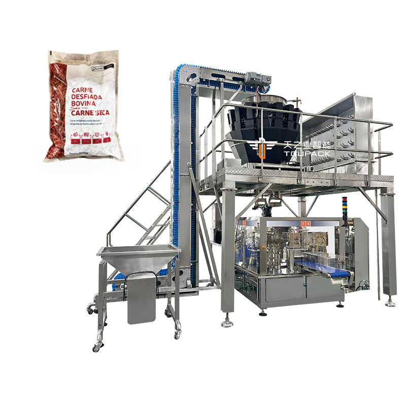 14 başlı çok başlı ağırlıklı evcil hayvan paketleme makinesi Balık yavru köpek kedi gıda ağırlama tesisi 120g 240g 400g 1kg ziplock paketleme makinesi