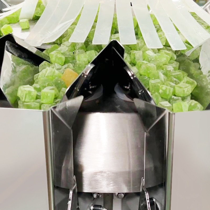 Yüksek verimlilikli Pistachio Fındıkları Dikey Paketleme Makinesi PLC ile çalıştırılan Doldurma Paketleme Etiketleme Doldurma Çuval Paketleme hattı