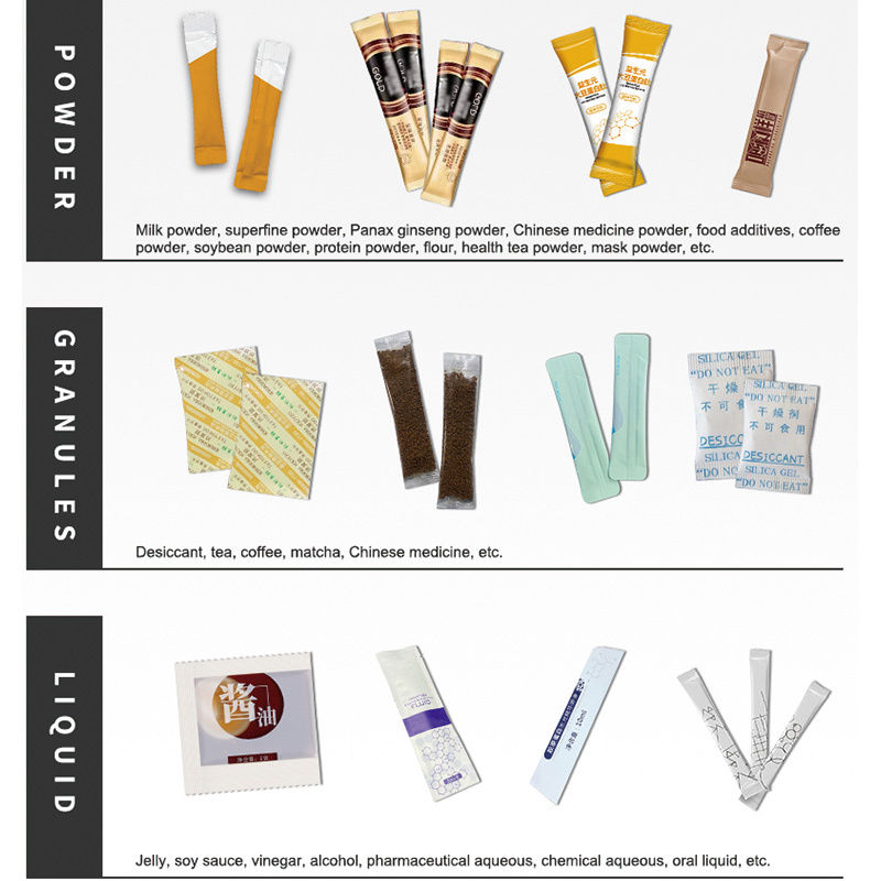 Tamamen Otomatik Vffs Ketçap Paketleme ve Dolum Makinesi Çok Izli Dikey 4 Tarafı Sızdırmazlık Poşet Domates Sosu Paketleme Makinesi