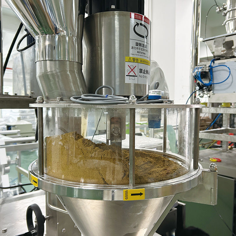 Otomatik 200g 300g 500g Dikey Şekil Doldurma ve Sızdırma Paketleme Makineleri Toz Doldurma Makinesi Doypack Bag Whey Protein Toz Paketleme Makinesi