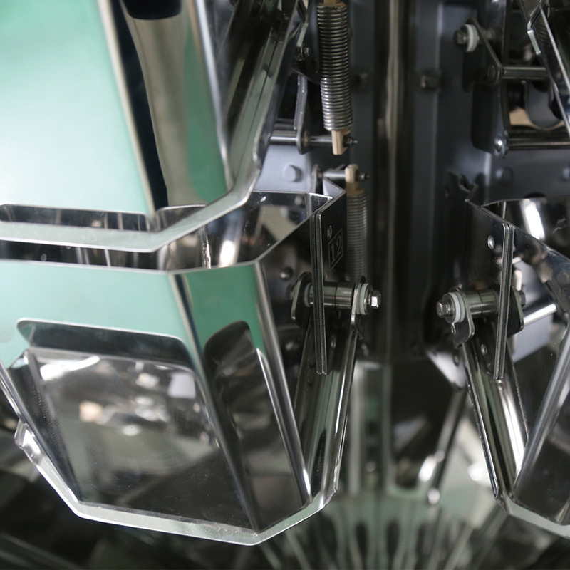 Tamamen Otomatik Yüksek Hızlı Azot Dikey Form Doldur Seal Cüzdan Atıştırmalık Gıda Ağırlama Puffs Gıda Pellet Paketleme Makinesi