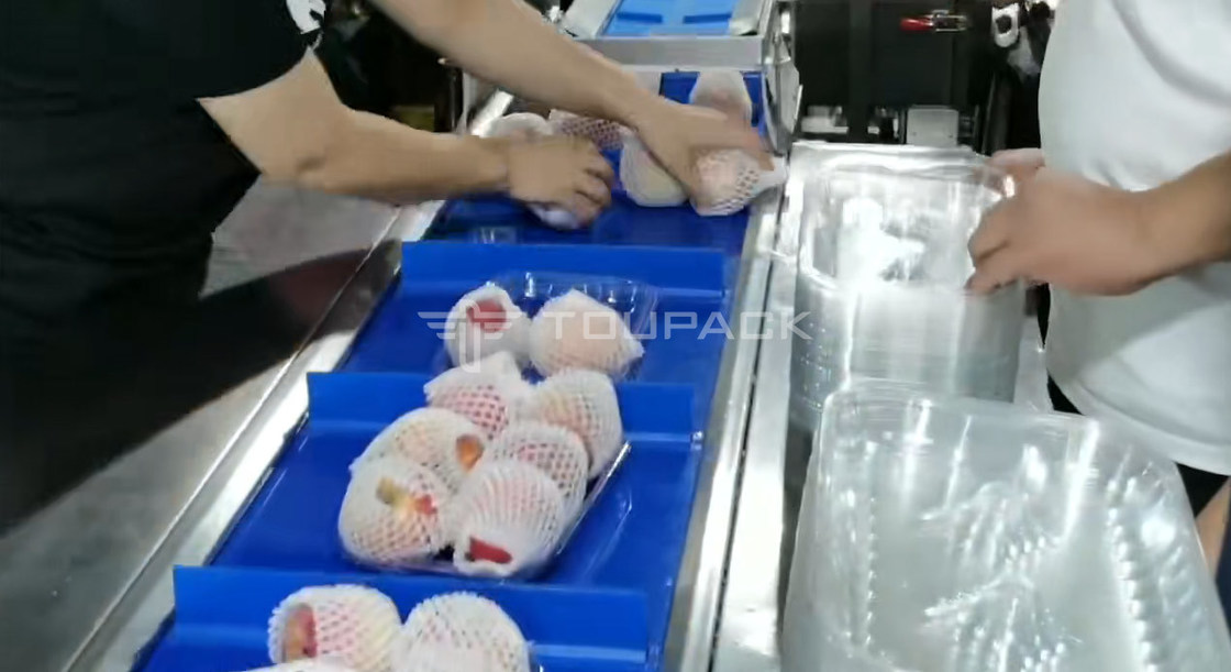 Yastık rulo paketleme makinesi armut elma ağırlık kombinasyonu ölçek meyve kombinasyonu tartıcı yüksek hassasiyetli paketleme makinesi