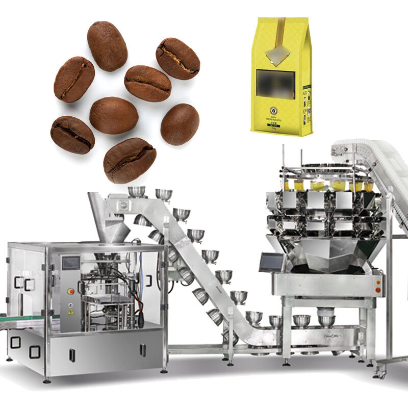 Yüksek hassasiyetli çiçek çok başlı tartıcı Tam otomatik baharat dikey şekil dolgu mühürleme makinesi (vffs) çok başlı tartıcı ile