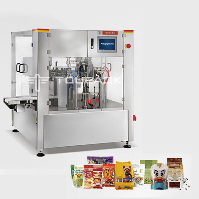 Automatic Biscuit Multihead Weigher Plastic Bag Stand up Pouch Doypack Filling Sealing Machine Manufacturer