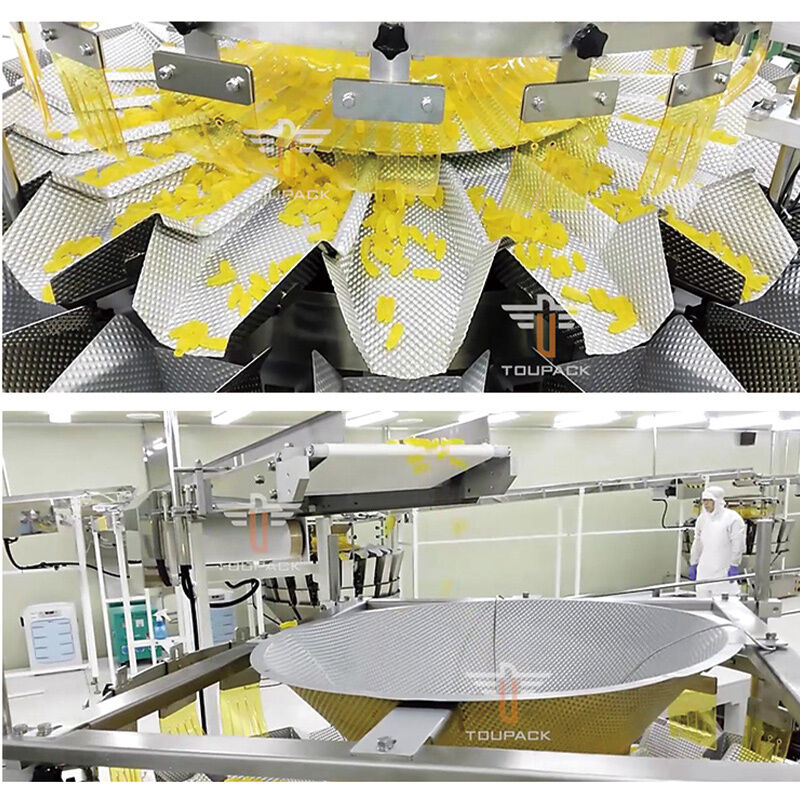 Yüksek hassasiyetli kurutulmuş erik granül plastik şişe ambalajlama makinesi şekerli patlamış mısır atıştırmalık kavanozu doldurma makinesi için