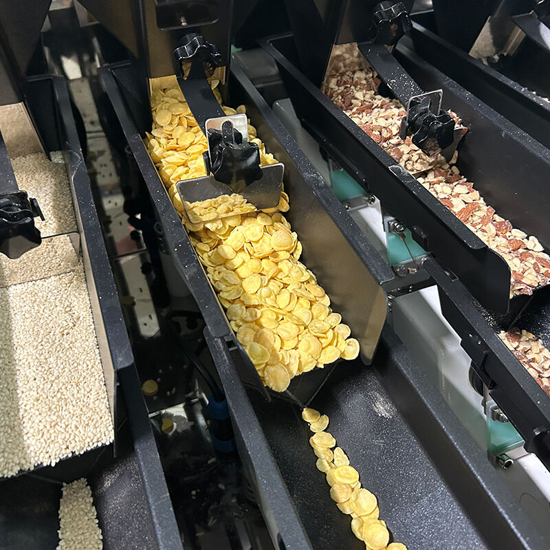 High Speed Pet Food Packing Machine Multihead Weigher for Kibble Snack Mixing Packaging