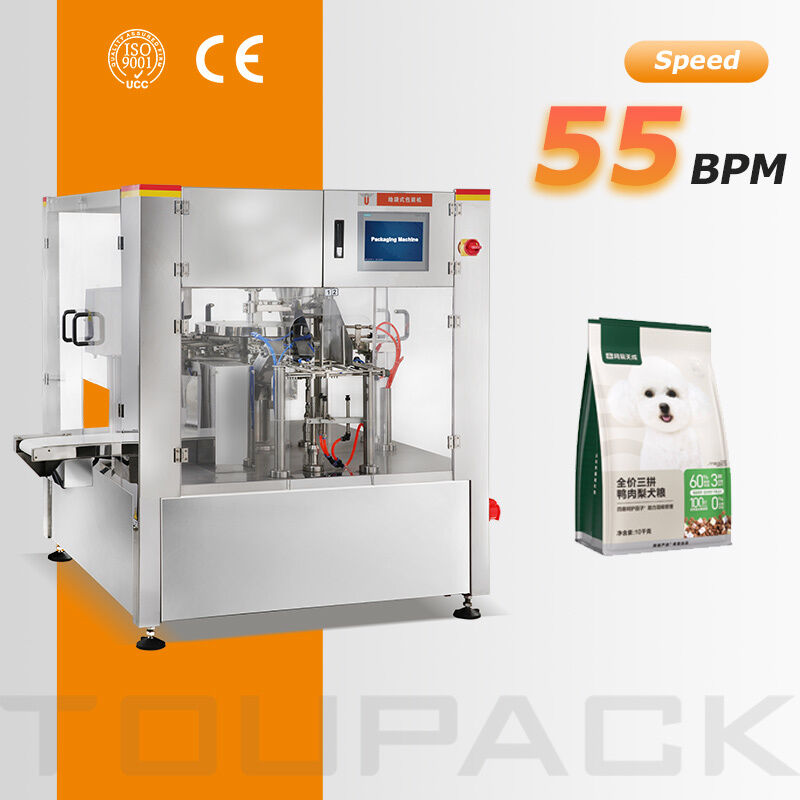 10/14 Kafalı Çok Kafalı Kantarlı Yüksek Hızlı Otomatik Döner Hazır Çanta Kılıfı Doypack Dolum Paketleme Makinesi