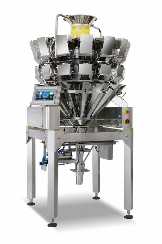 7 '' Renkli Dokunmatik Ekranlı MCU Sistemi 1.6L Aperatif Gıda Paketleme Makinesi