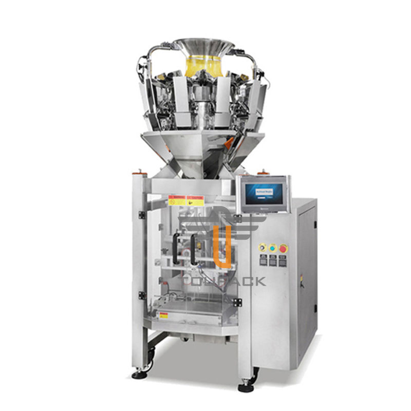 7 '' Renkli Dokunmatik Ekranlı MCU Sistemi 1.6L Aperatif Gıda Paketleme Makinesi