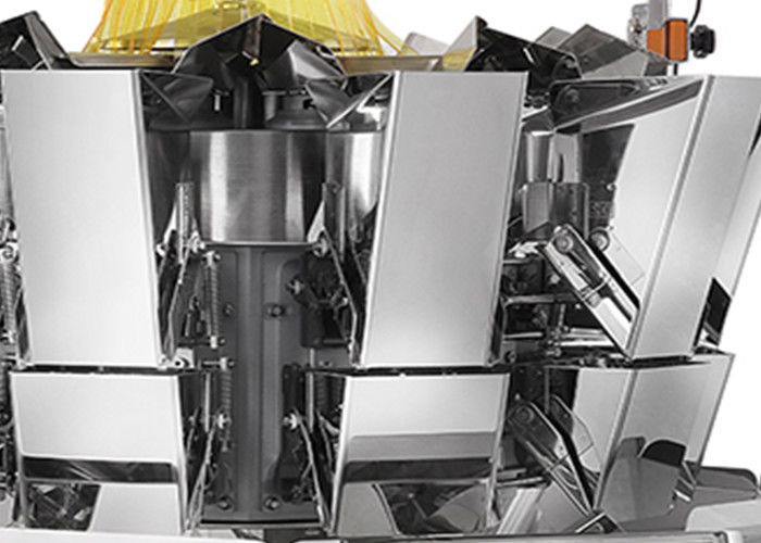 Hepsi Bir Arada 10 Kafa 1.6L 60pc / Min Bean İçin Aperatif Gıda Paketleme Makinesi
