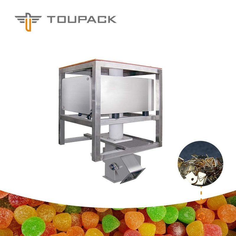 Kuru Toz için Yerçekimi Serbest Düşme 75mm Tüp 3 Ton / H Metal Dedektör Makinesi