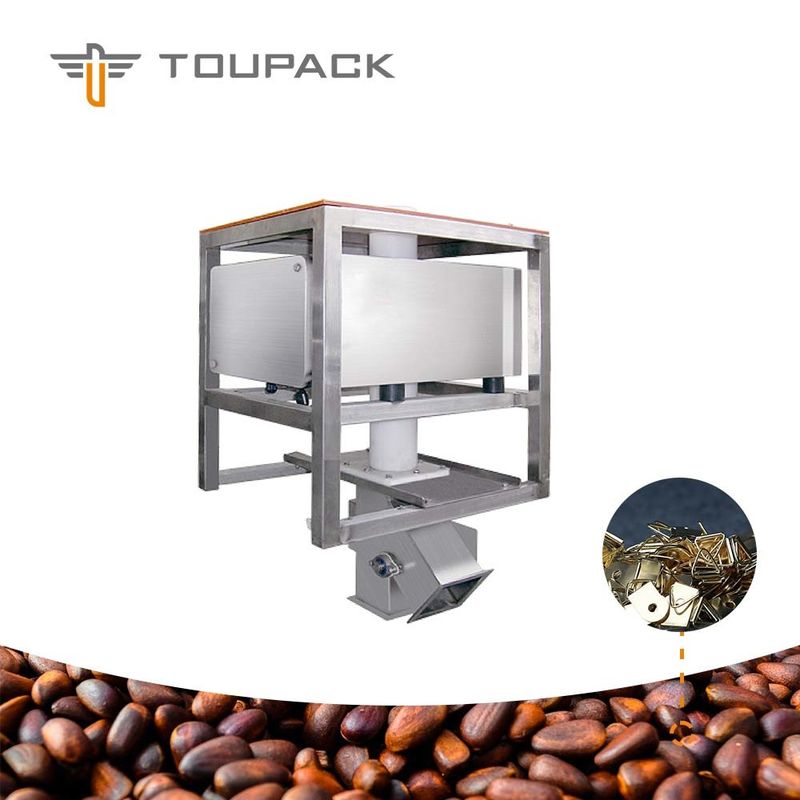 Kuru Toz için Yerçekimi Serbest Düşme 75mm Tüp 3 Ton / H Metal Dedektör Makinesi