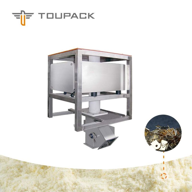 Kuru Toz için Yerçekimi Serbest Düşme 75mm Tüp 3 Ton / H Metal Dedektör Makinesi