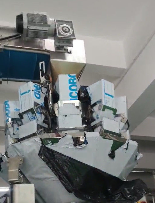 Gıda Izgarası Paslanmaz Çelik 304 Kuruyemiş Paketleme Makinesi Su Geçirmez ve Pas Korumalı Muhafaza