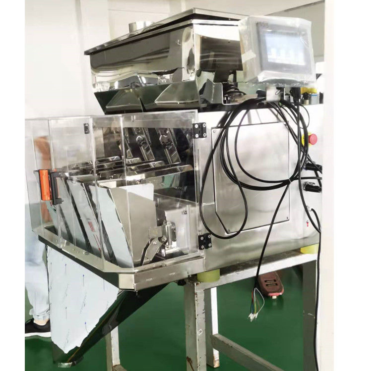 Granül Şeker Tuz Pirinç Tahıl için 4 Kafa Lineer Kantar Paketleme Makinesi 3L