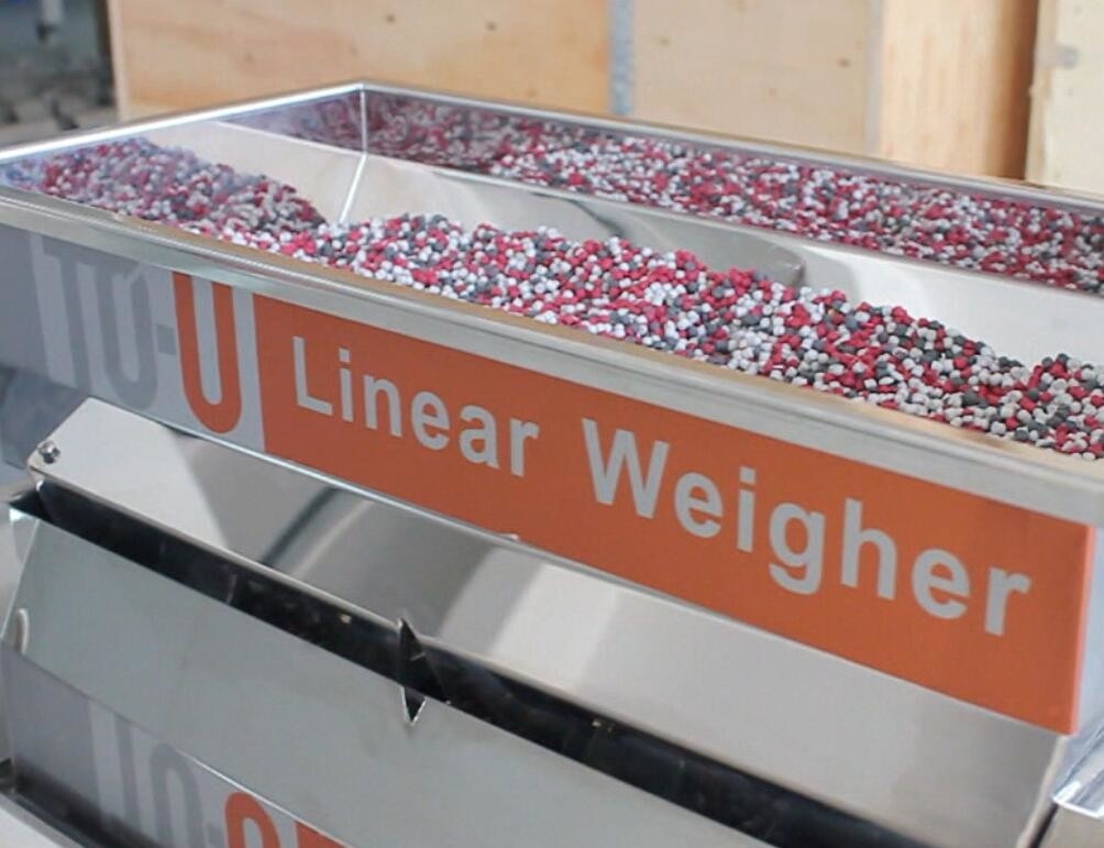 0.8KW 200g 4 Kafa 0.5L Lineer Kantar Paketleme Makinası 80 P/M