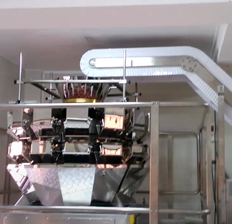 Gıda Fabrikası Endüstrisi için 5000g Hazne Çok Kafa Kantarı Paketleme Makinesi 60 BPM Şeker