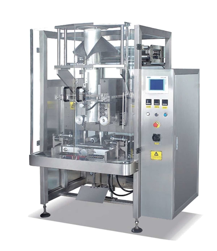 Snack Foods Yastık Torbalama için VFFS Otomatik Tartı Dolum ve Kapama Makinesi 2.2KW