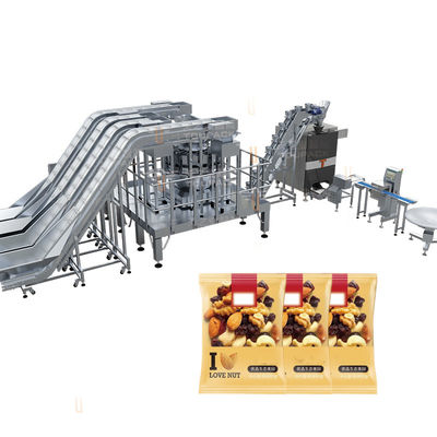 Otomatik Dolum Paketleme Makinesi 20 Kafa 24 Kafa Karıştırma Multihead Meigher