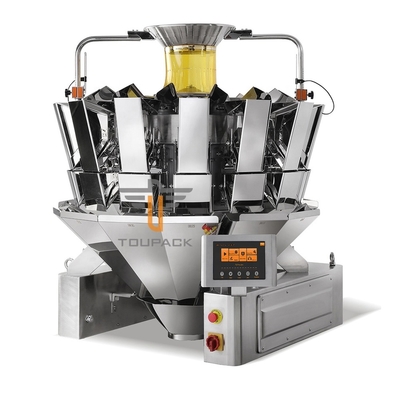 Otomatik Şeker Paketleme Makinası ±0.5-1g Hassasiyet 30-110 Torba / Dakika PLC Kontrol Sistemi