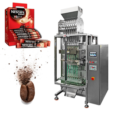 Multi Lane Kahve Tozu Paketleme Makinesi Sachet Ketçup Stick Sıvı Paketleme Makinesi