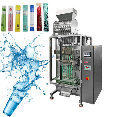 Sıvı Sos Spor Gel Çikolatalı Pasta Mayonez Bal Kondansiyonu için Çok Sıralı Dikey Paketleme Makinesi