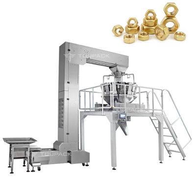 Paslanmaz Çelik 304 Otomatik Ambalaj Makinesi titreşim kase hex fındık vida doldurma makinesi