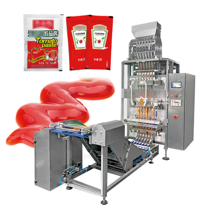 Otomatik çok şeritli toz poşet paketleme makinesi