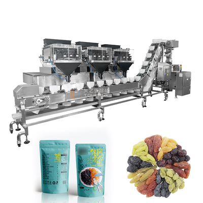 PLC kontrolü ile paslanmaz çelik karışık fındık konserve makinesi