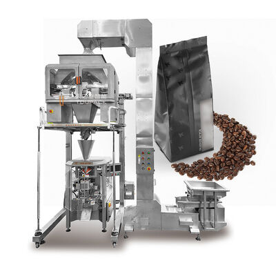 Yüksek Kapasite Dikey Paketleme Makinesi Snack Sachet Granule Ağırlama ve Doldurma Makinesi Otomatik Fasulye Doldurma Makinesi