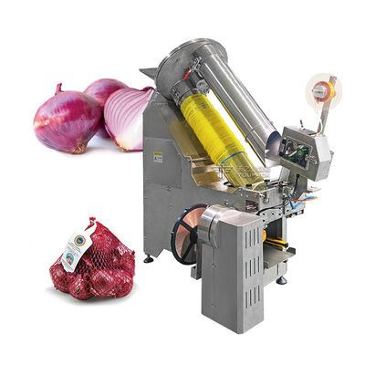 Kırpma ve Etiketleme ile Otomatik 0.5kg-5kg Mesh Çanta Paketleme Sistemi