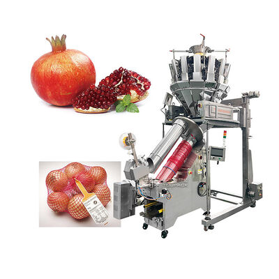 Soğan Sarımsak Zencefil Akıllı Net için MCU Kontrol Çok Kafa Kantarı Paketleme Makinesi