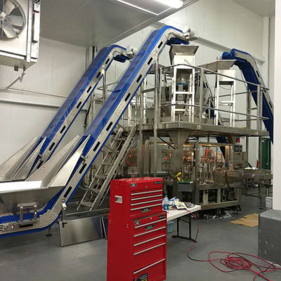 Doypack Çanta için ISO 9001 1.5KW Çok Kafalı Kantar Paketleme Makinesi
