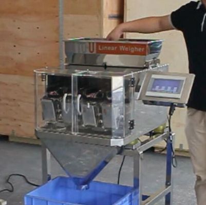 0.8KW 200g 4 Kafa 0.5L Lineer Kantar Paketleme Makinası 80 P/M