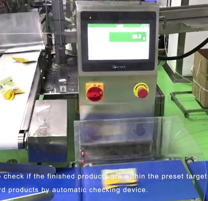 120WPM 100 Torba / Min Yüksek Hızlı İticili Kontrol Kantarı