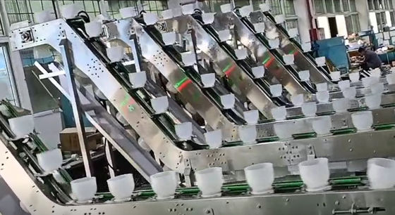 Granüer Kaldırma için Paslanmaz Çelik 304 60p / M Kase Konveyör