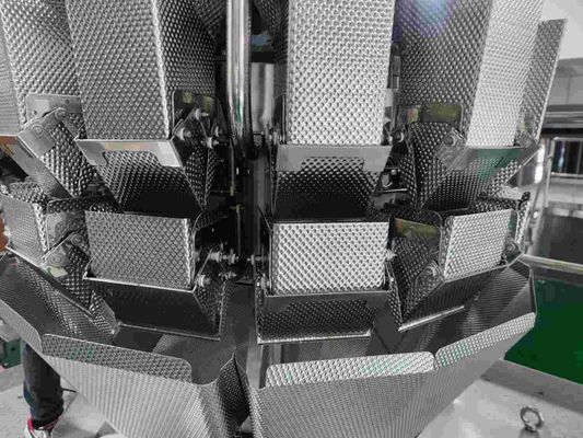 Düz Hazneler SUS304 Kuru Üzüm Somun Köpek Bisküvi için Otomatik Çok Kafa Kantarı