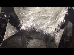 Torbalar ve çello ipek için döner düz üst konili SUS 304 çok kafalı kombinasyon tartısı