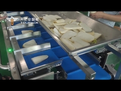 TOUPACK 12 kemer Kombine tartıcı - Havuç dilimleri tartma çözümü