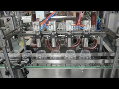 Fasulye Ezmesi Dolum Makinesi Dörtlü Sos Sıvı Dolum Makinesi