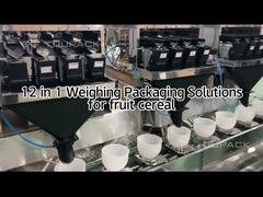 Paketleme makinesi için meyve tahıl karışımı doğrusal tartıcı