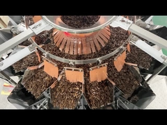 Eski Paket Makinesi Şeker Atıştırmalık Granül Paketleme Makinesi Beyaz Fasulye Paketleme Makinesi