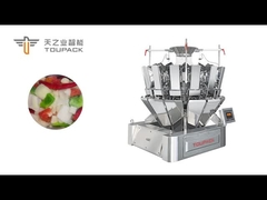 Sebze salatası paketleme makinesi taşıyıcı paketleme makinesi çoklu başlı