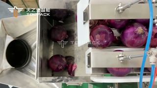 Soğan Filesi Torbası Paketleme Hattı - Yüksek Hızlı Tartım ve Ürünler için Verimli Net Torba Dolumu